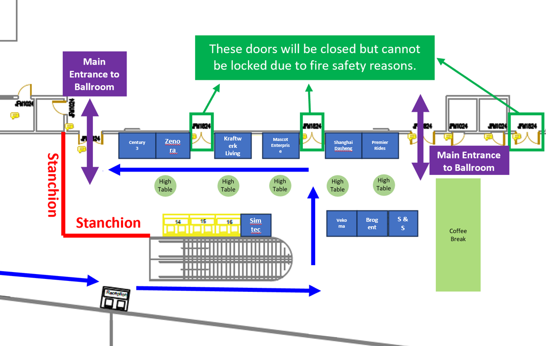 APAC Trade Summit 2024 Exhibitor Floor Plan