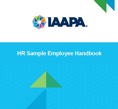 HR Sample Employee Handbook Cover