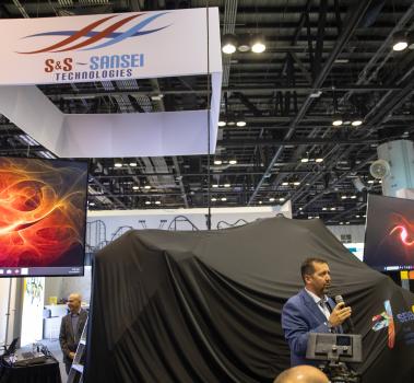 Announcement from S&S Worldwide and Saudi Entertainment Ventures (Seven) at IAAPA Expo 2023