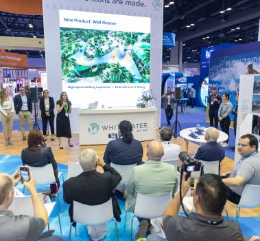 First water park announcement from WhiteWater at IAAPA Expo 2023