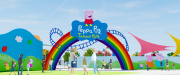 Rendering of Peppa Pig Theme Park