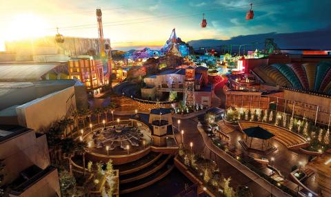 Genting SkyWorlds aerial view 