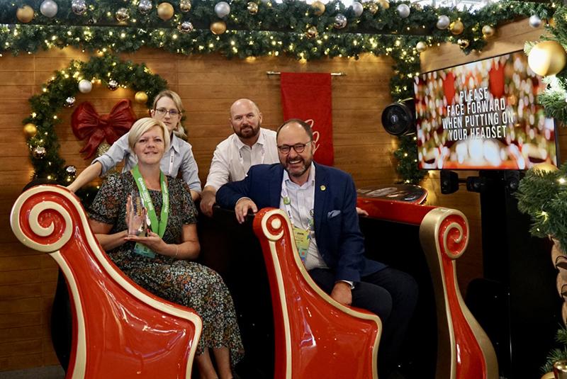 IAAPA Expo Europe 2023 Brass Ring in Sleigh
