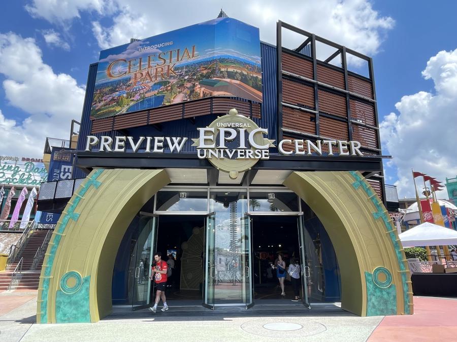 Preview Center entrance