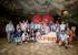 Group photo of IAAPA Latin America and Caribbean members posing inside a cave during IAAPA Explores LAC