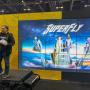 SuperFly attraction reveal from Triotech at IAAPA Expo 2023