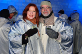 In 2005, Tim O’Brien and his wife Kathleen visited Liseberg’s Ice Bar as part of the “Christmas at Liseberg” celebration. (Credit: Tim O’Brien)