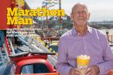 The cover of the Nov/Dec Issue of Funworld featuring 2022 IAAPA Chairman Ken Whiting at an amusement park.
